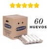 Caja de huevos Super 60 unidades para consumo frecuente en Santiago